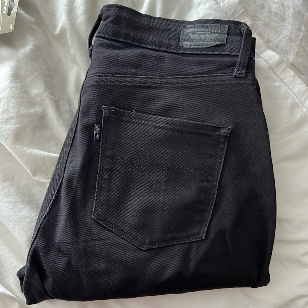 Levi's - Hi Rise Skinny Jeans Denim 19970 | Soft River Black Wash | Size 2 (26)
